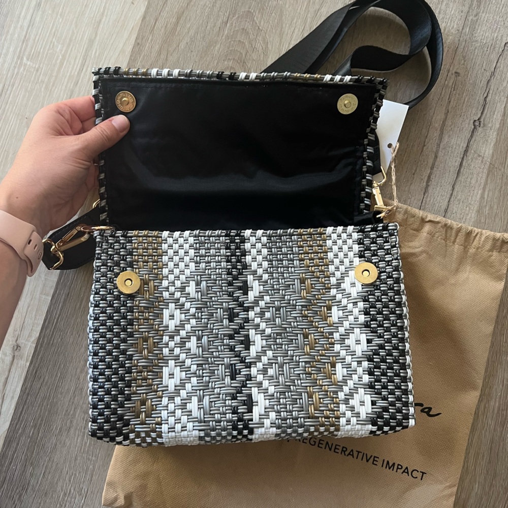 NWT Mavis By Herrera Marbella Crossbody Recycled Sustainable - Picture 8 of 12